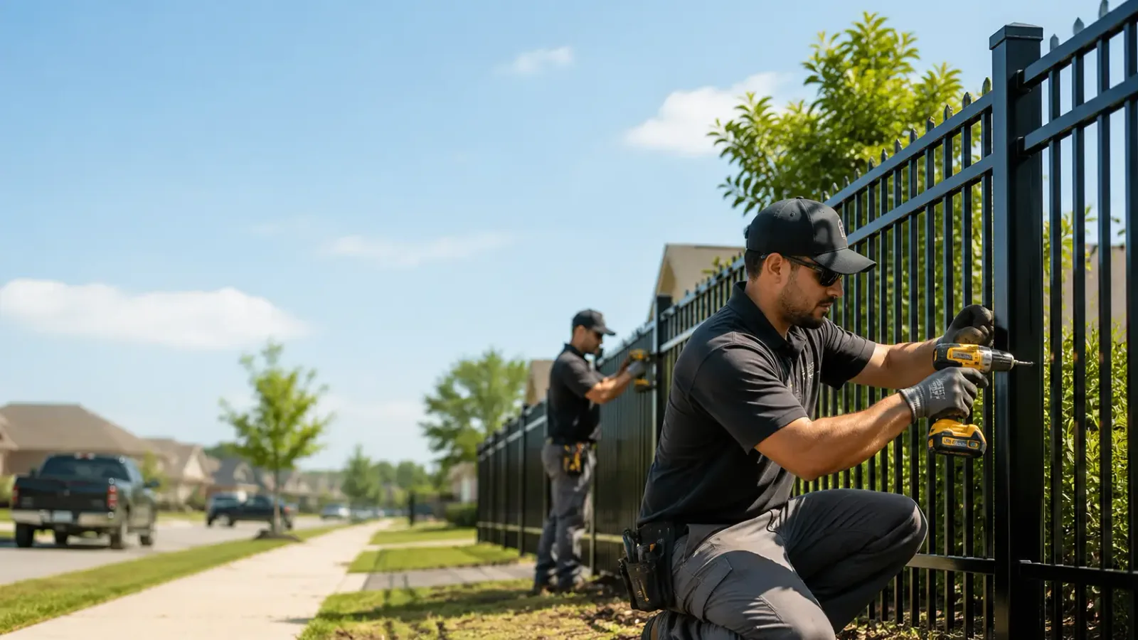 Metal Fence Installation in Trezevant, TN